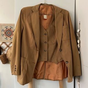 Vintage Vest and Blazer Set